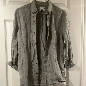Old Navy Linen Button Down